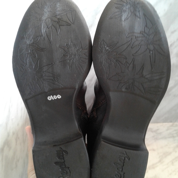 REPLAY LONG knee high LEATHER BOOTS Cowgirl Cowboy - Picture 5 of 7